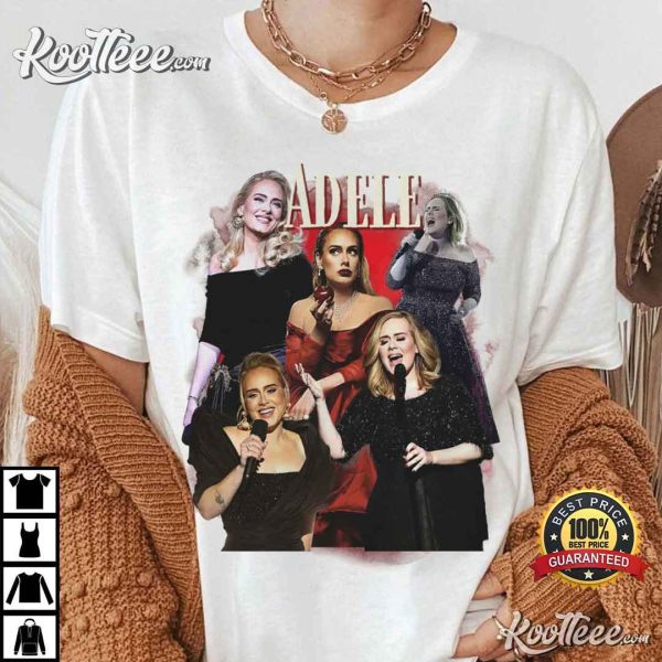 Adele Bootleg 90s Vintage Classic Pop Music T-Shirt