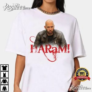 Andrew Tate Haram Top G Funny Islamic T Shirt 2