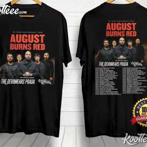 August Burns Red 2023 Anniversary Gift For Tour Lover T-Shirt