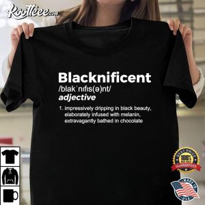 Blacknificent Black History Month African Roots Afro T-Shirt Blacknificent Black History Month African Roots Afro T Shirt 1