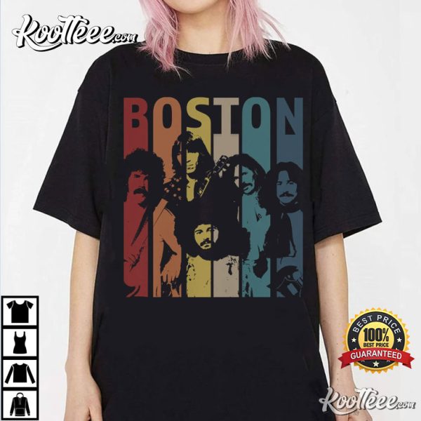 Boston Band Retro Vintage Merch T-Shirt