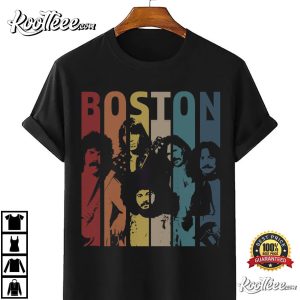 Boston Band Retro Vintage Merch T Shirt 4