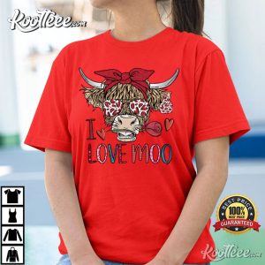 Cow Lover Cute Valentine Day Outfit T-Shirt Cow Lover Cute Valentine Day Outfit T Shirt 2