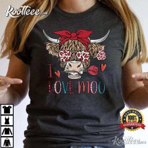 Cow Lover Cute Valentine Day Outfit T-Shirt Cow Lover Cute Valentine Day Outfit T Shirt 3
