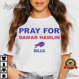 Damar Hamlin Vintage Buffalo Bills 90s T Shirt 2