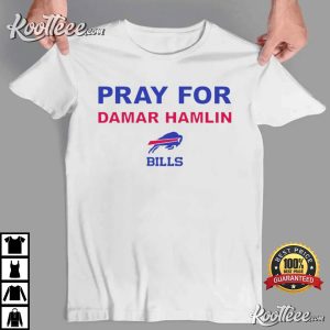 Damar Hamlin Vintage Buffalo Bills 90s T Shirt 3
