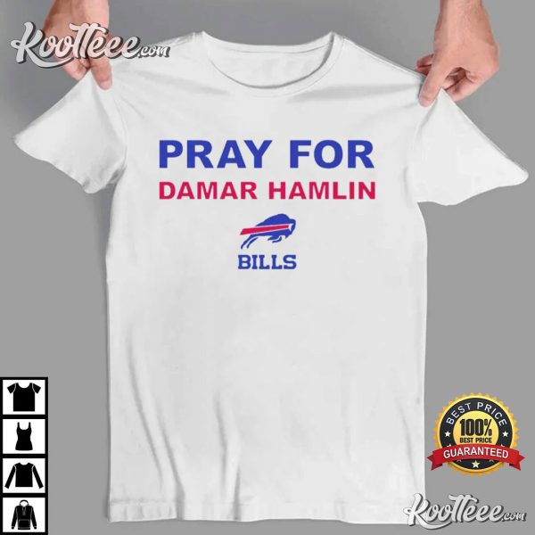 Damar Hamlin Vintage Buffalo Bills 90s T-Shirt