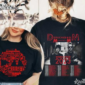 Depeche Mode Memento Mori Tour 2023 T-Shirt Depeche Mode Memento Mori Tour 2023 T Shirt 1