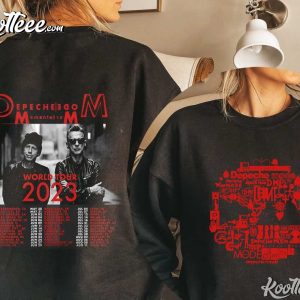 Depeche Mode Memento Mori Tour 2023 T-Shirt Depeche Mode Memento Mori Tour 2023 T Shirt 2