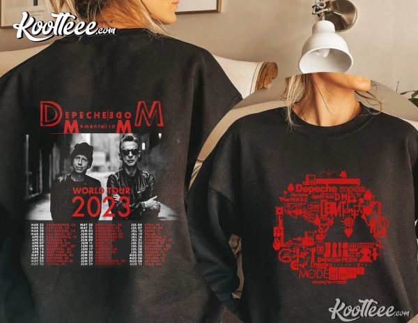 Depeche Mode Memento Mori Tour 2023 T-Shirt