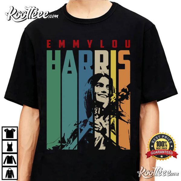 Emmylou Harris Retro Vintage T-Shirt