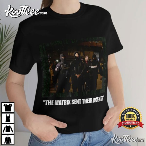 Free Tate From The Matrix Andrew Tate Top G T-Shirt