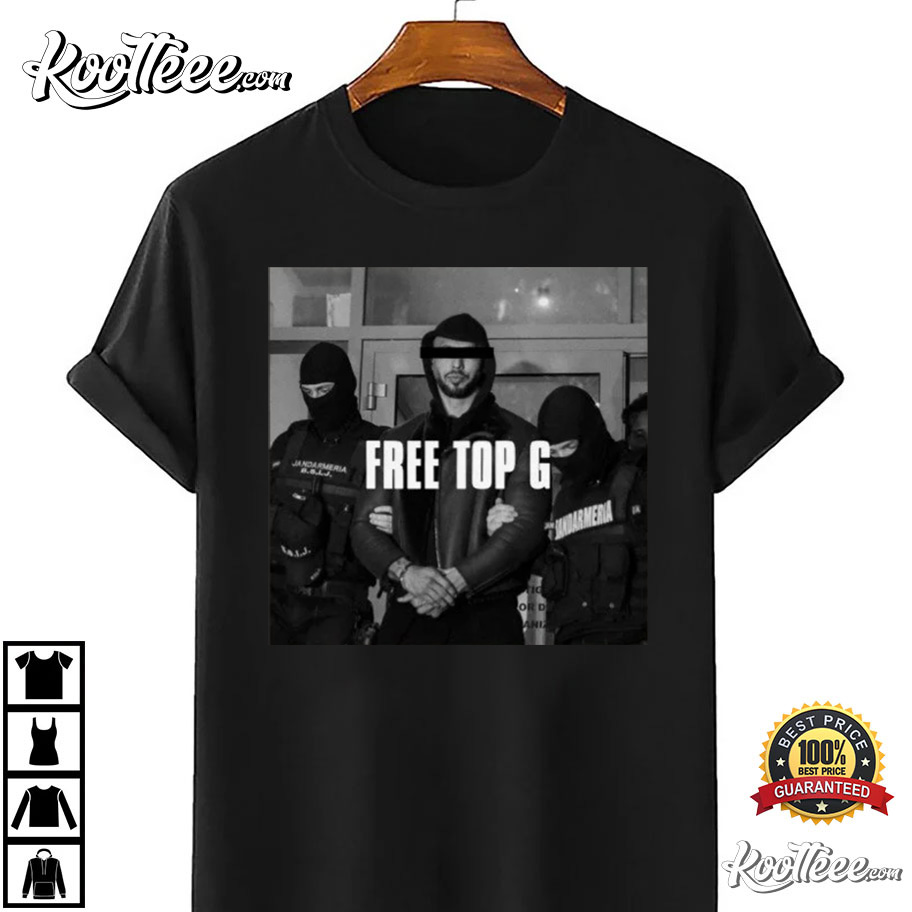 Free Top G Andrew Tate Cobratate T-Shirt Free Top G Andrew Tate Cobratate T-Shirt