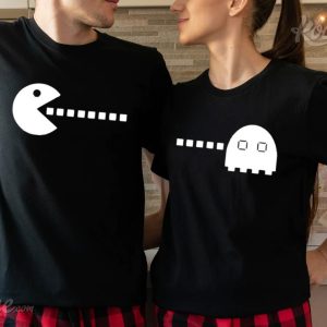 Gamer 1 Gamer 2 Cool Valentine’s Couples Matching Shirts