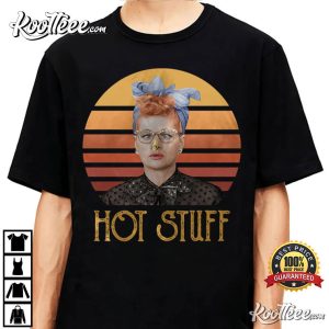 I Love Lucy Lucille Ball Hot Stuff Vintage T Shirt 2