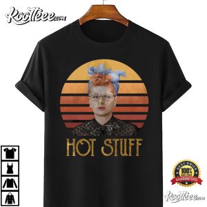 I Love Lucy Lucille Ball Hot Stuff Vintage T Shirt 4