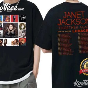 Janet Jackson Together Again Tour 2023 T-Shirt #2