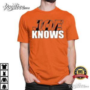 Joe Knows Cincinnati Bengals Football NFL T-Shirt