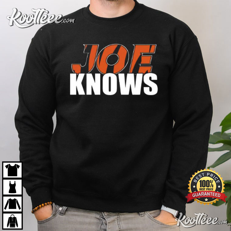 Cincinnati Bengals Home Name & Number Crew Sweatshirt - Joe