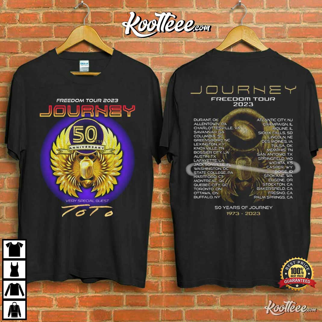 Journey 2023 Freedom Tour Gift For Fan T-Shirt