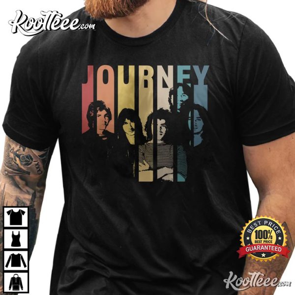 Journey Band Retro Vintage Merch T-Shirt