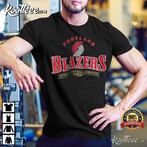 NBA Portland Trail Blazers Logo Basketball T-Shirt