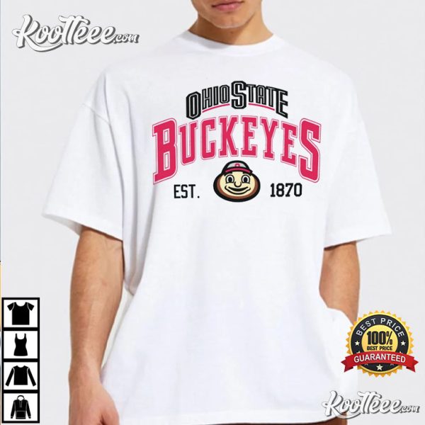 NCAA Ohio State Buckeyes EST 1870 T-Shirt