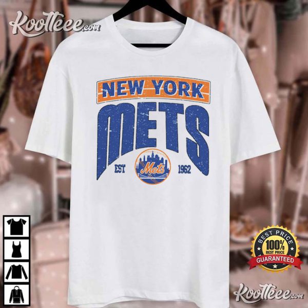 New York Mets EST 1962 Logo MLB Baseball T-Shirt