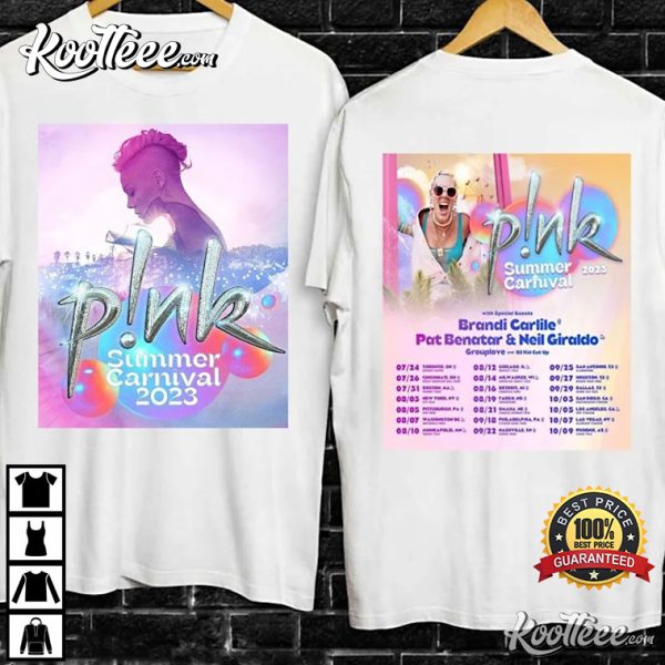 Pink Summer Carival 2023 Merch T-Shirt