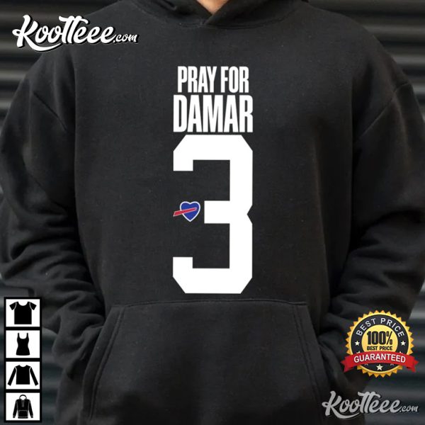 Pray For Damar Halim Love For 3 T-Shirt