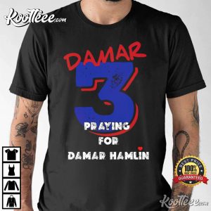 Pray For Damar Hamlin Football Buffalo Bills T Shirt 2