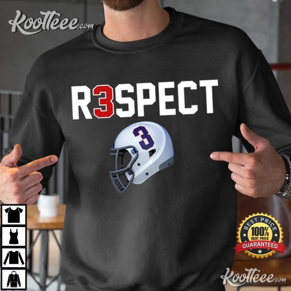 Respect Damar Hamlin Pray For Damar T-Shirt