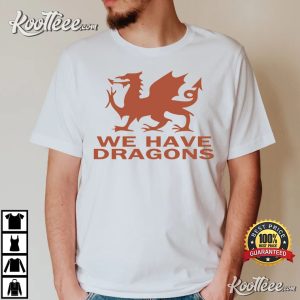 Ryan Reynolds We Have Dragons Wrexham T-Shirt Ryan Reynolds We Have Dragons Wrexham T Shirt 3