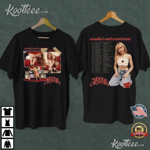 Sabrina Carpenter Email I Cant Send Tour 2023 T Shirt 1
