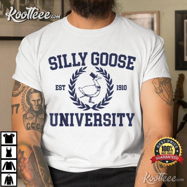 Silly Goose University Meme Clothing T-Shirt