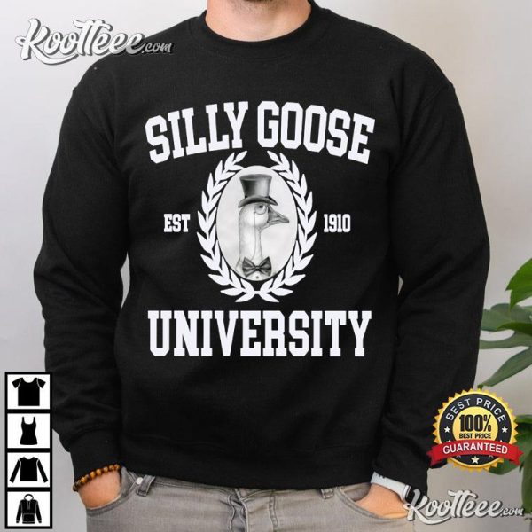 Silly Goose University Meme Costume T-Shirt
