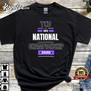 TCU Horned Frog National Championships Beat Georgia T-Shirt TCU Horned Frog National Championships Beat Georgia T Shirt 2