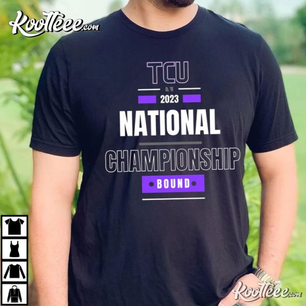 TCU Horned Frog National Championships Beat Georgia T-Shirt