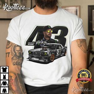 Thank You For The Memories Legend Ken Block 43 Fan Gift T Shirt 1