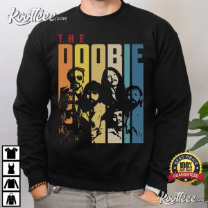 The Doobie Brothers Rock Band Retro T-Shirt The Doobie Brothers Rock Band Retro T Shirt 3