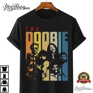 The Doobie Brothers Rock Band Retro T-Shirt The Doobie Brothers Rock Band Retro T Shirt 4
