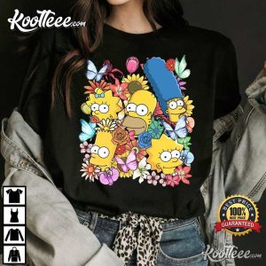 The Simpsons Group Poster T-Shirt