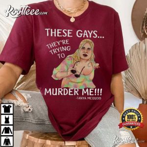 These Gays They’re Trying To Murder Me White Lotus T-Shirt
