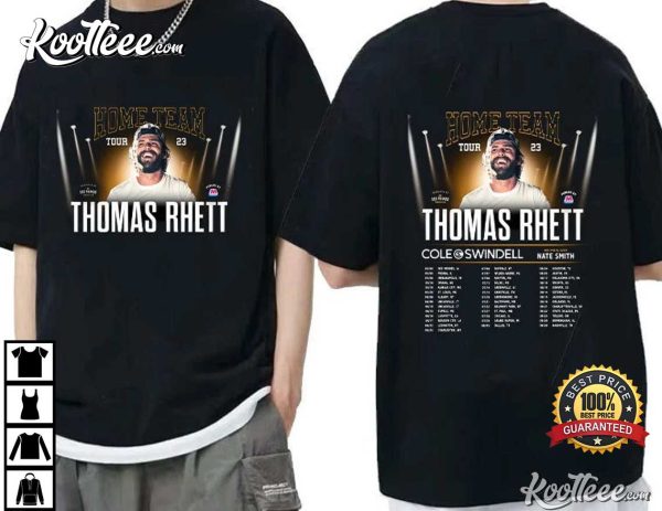 Thomas Rhett Tour 2023 County Concert Cow Skull T-Shirt