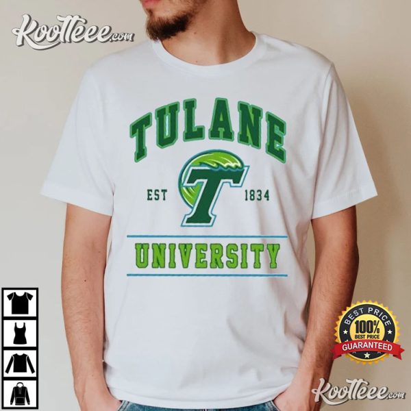 Tulane University Tulane Green Wave Football T-Shirt