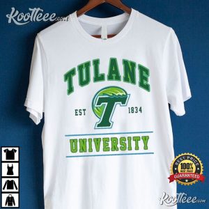 Tulane University Tulane Green Wave Football T-Shirt Tulane University Tulane Green Wave Football T Shirt 3