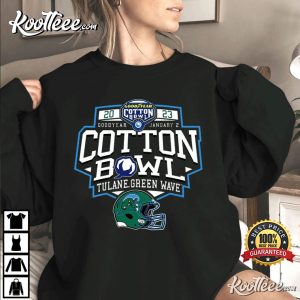 USC Trojans VS Tulane Green Wave Cotton Bowl Gameday Stadium T-Shirt USC Trojans VS Tulane Green Wave Cotton Bowl Gameday Stadium 3