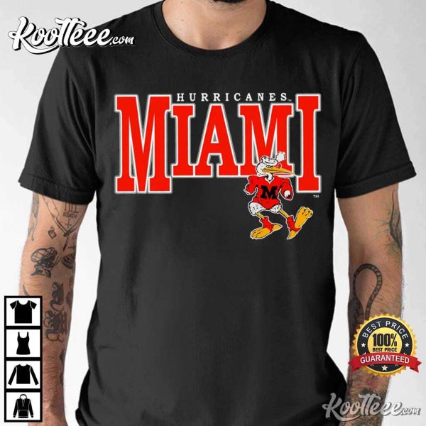 University Of Miami Hurricanes Football T-Shirt