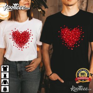 Valentine’s Day Red Heart Couple Shirts Valentine’s Day Red Heart Couple Shirts