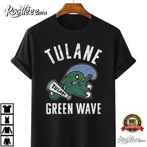 Vintage NCAA Tulane Green Wave Logo Football 2023 T-Shirt Vintage NCAA Tulane Green Wave Logo Football 2023 T Shirt 4